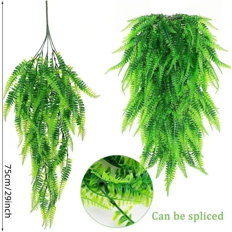 Plantes suspendues artificielles en herbe de Persie