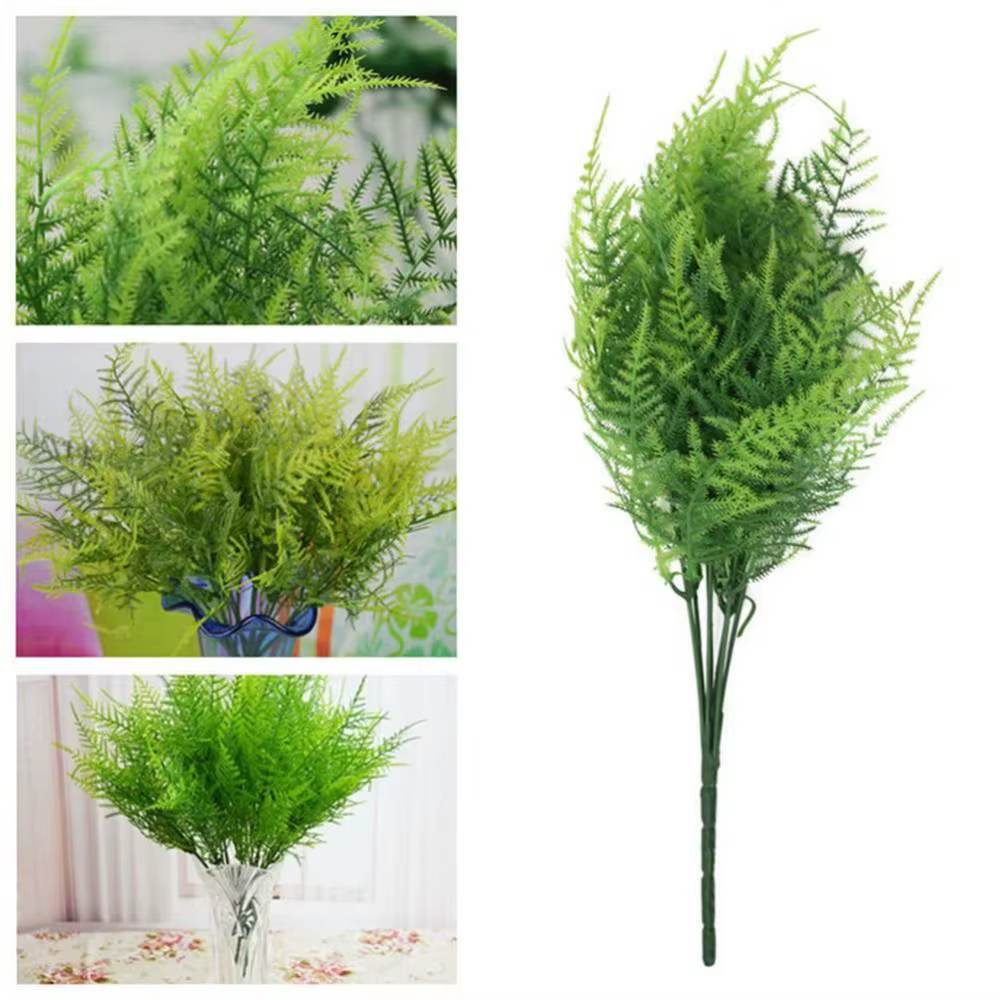Plantes artificielles en plastique