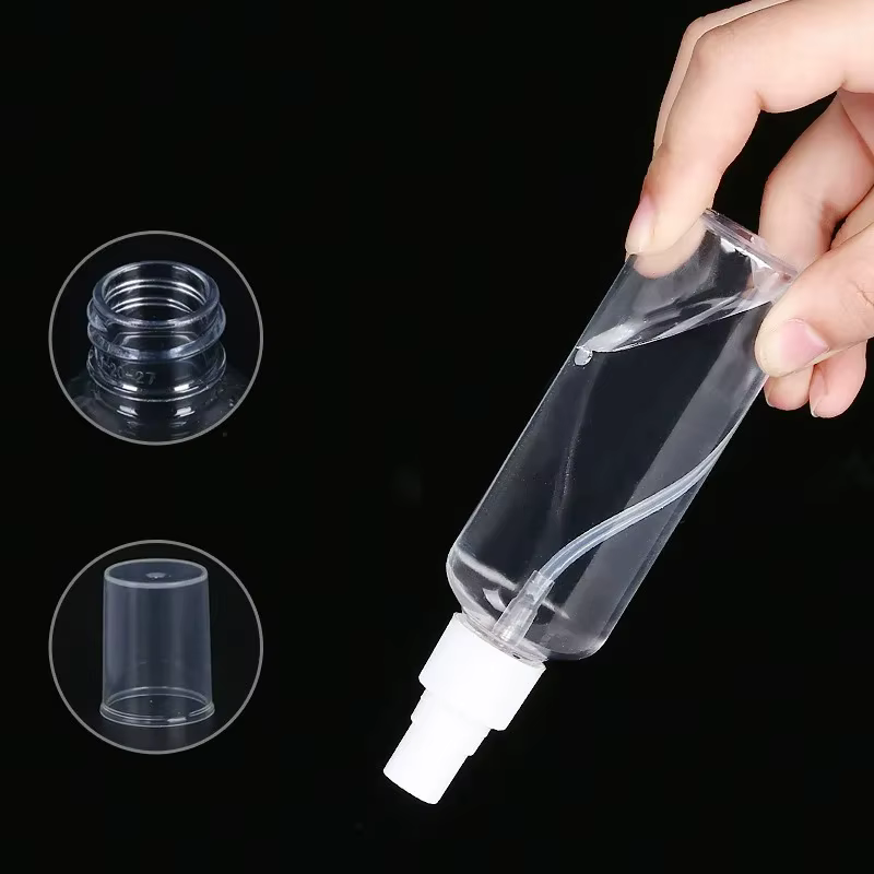 Flacon pulvérisateur Portable en plastique transparent