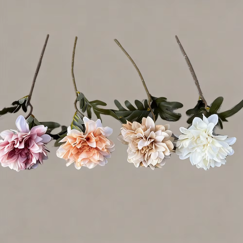 1 pièce de fleurs artificielles haut de gamme hydratantes au toucher réaliste
