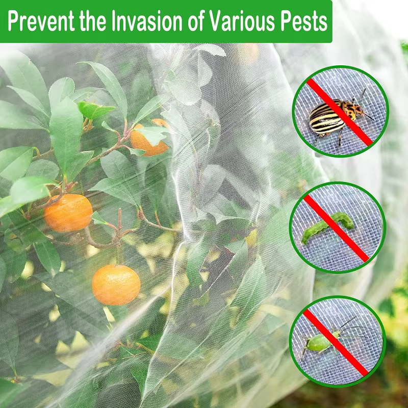 Filet de Protection contre les insectes pour plantes et légumes