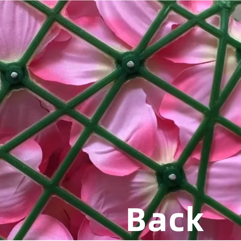 Clôture à Fleurs Artificielles pour Jardin