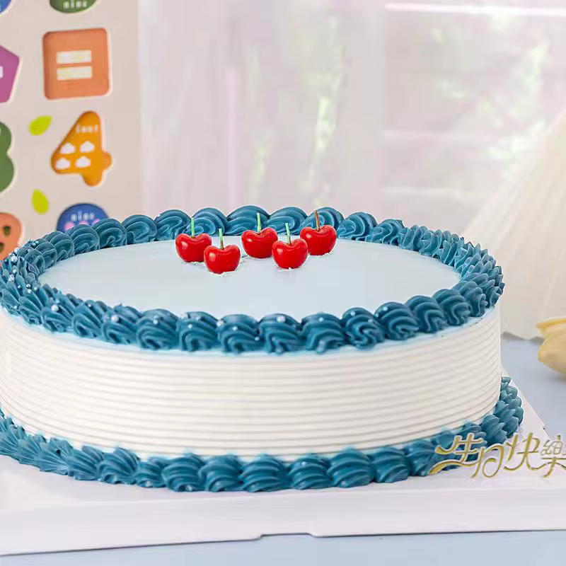 Bougies d'anniversaire cerise douce, 5 pièces/lot, décorations de gâteau décoratives en cire rouge vibrante pour anniversaire, mariage, fournitures de fête créatives à faire soi-même