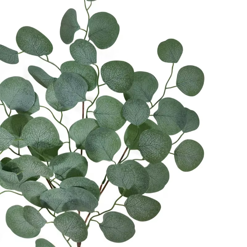 Feuilles d'eucalyptus artificielles pour la décoration intérieure