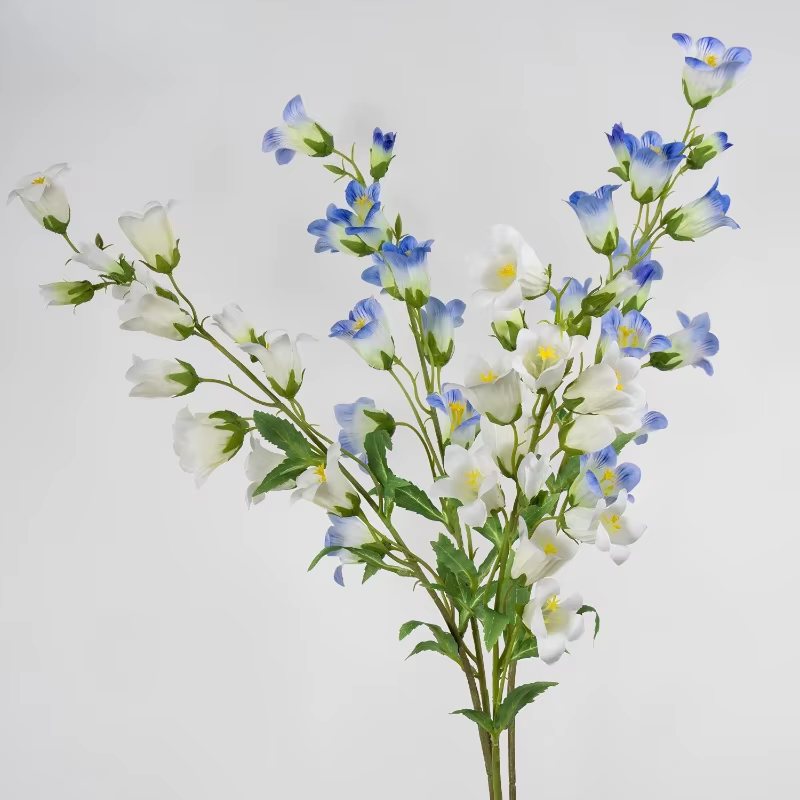 12 pièces de fleurs artificielles en soie