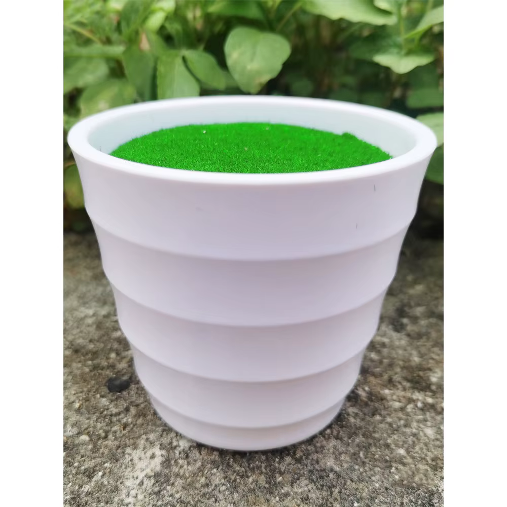 Plantes artificielles en pot