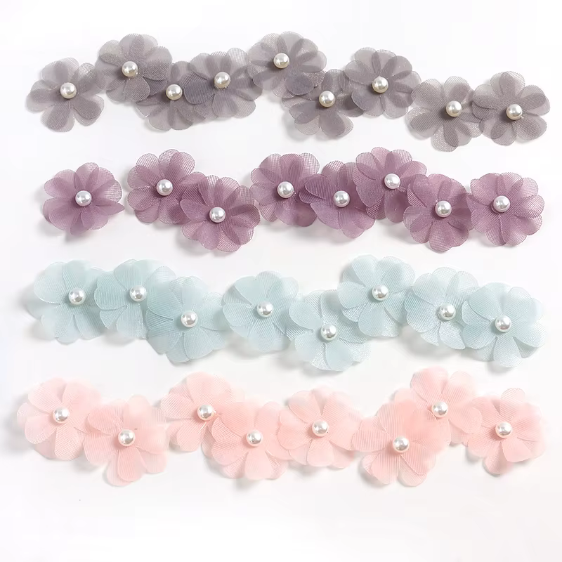 Fleur de perles artificielles 30/50 pièces
