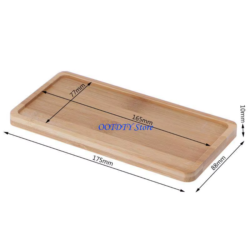 Plateau Pot fleur en bambou 367A