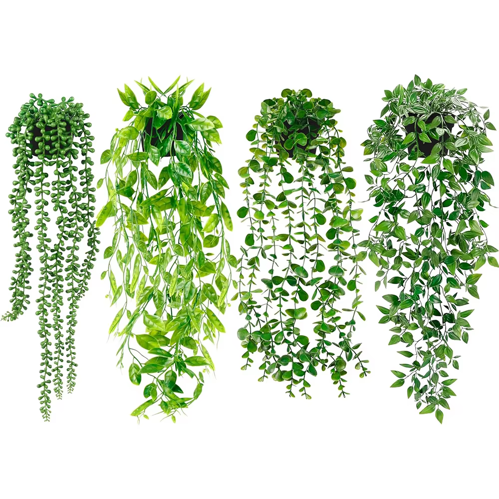 Plantes suspendues artificielles résistantes aux UV