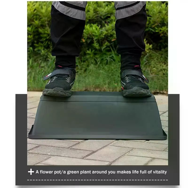 Pot de fleurs auto-absorbant pour culture de légumes d'intérieur avec trou de drainage et corde absorbante