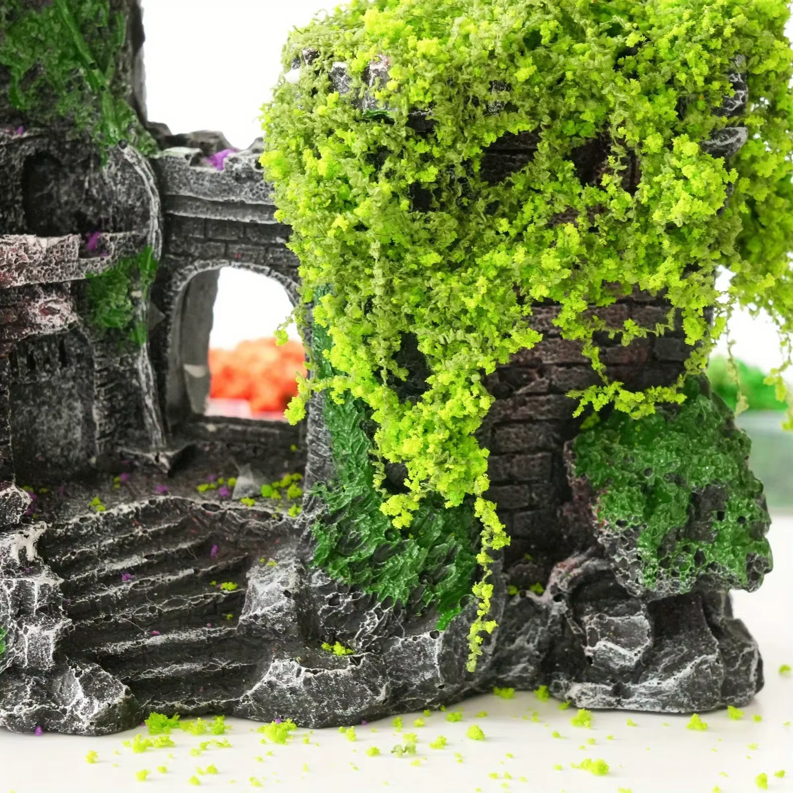 1 boîte de vignes à fleurs colorées miniatures