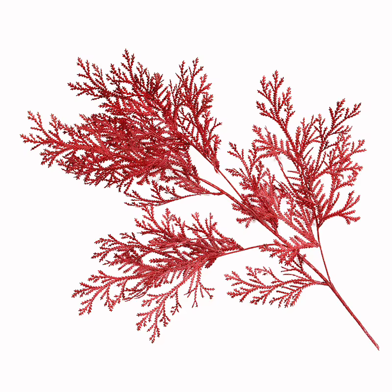 Fleur à branche unique série rouge