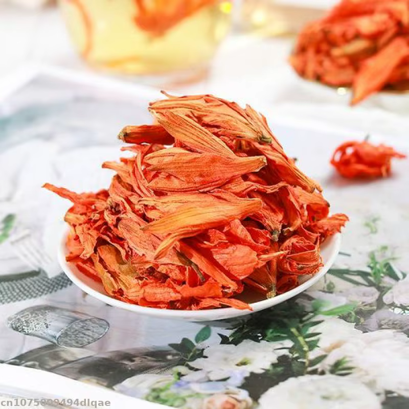 Bai He – fleur séchée de lys 100% de haute qualité