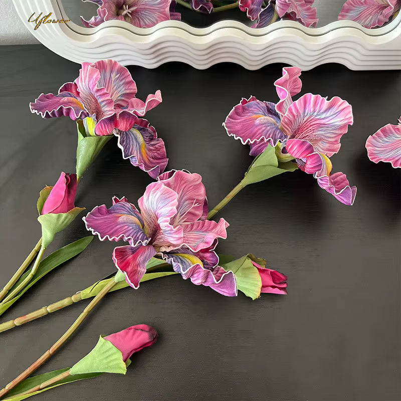 Bouquet de roses artificielles