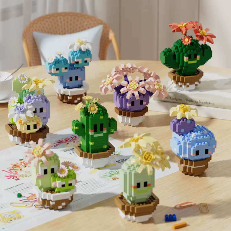 Mini MOC Cactus en Pot