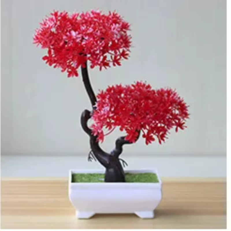 Petit arbre artificiel en pot
