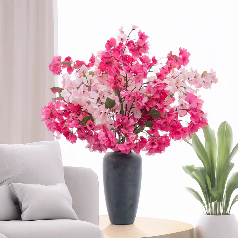 Fleurs artificielles de bougainville de 34 pouces