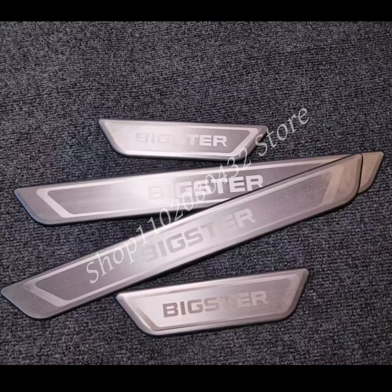 Pour DACIA BIGSTER 2025 ~ 2024 seuil de porte plaques de protection seuils autocollants de voiture accessoires pédale de bienvenue