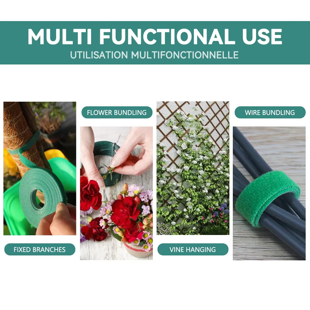 Attache de câble en Nylon pour plantes