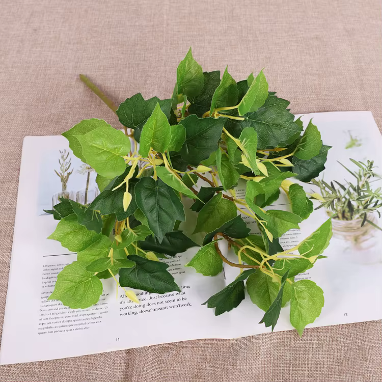Plantes artificielles en plastique pour la décoration de la maison