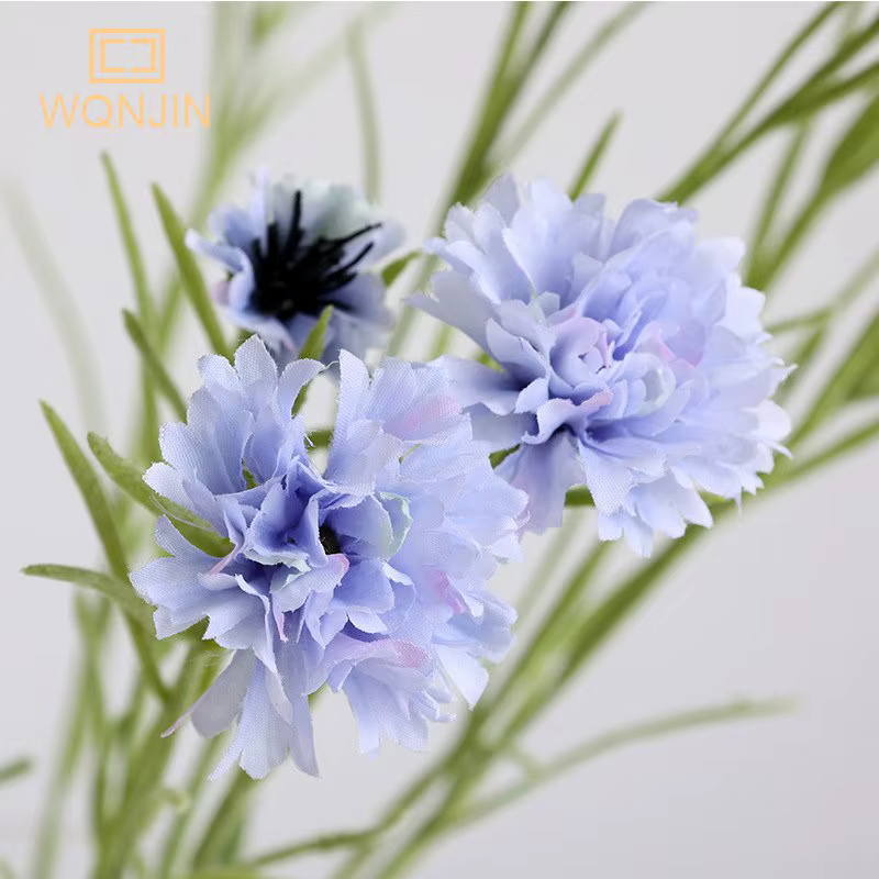 1 pièces nordique bleu longue branche étoilé bleuet soie fleurs artificielles maison fête de mariage décoration Flore