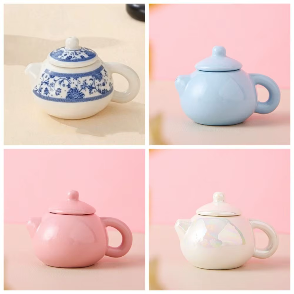 Théière en porcelaine à fleurs de 40 ml