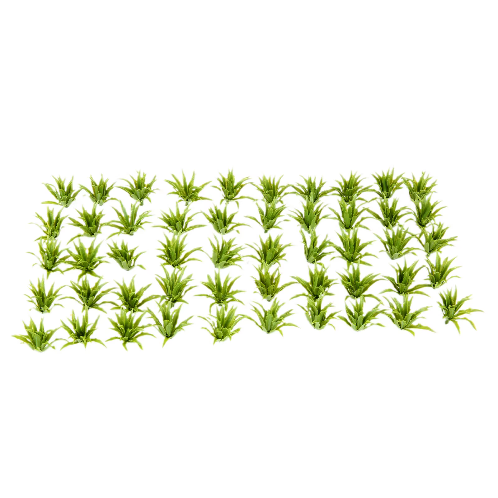50pcs arbustes verts modèle de buisson plantes artificielles chemin de fer jeu de guerre parc Diorama paysage HO 3.5 cm