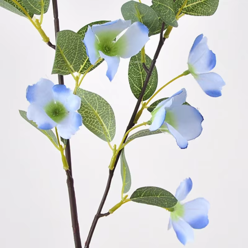 Fleur artificielle en bois de rose de 104CM