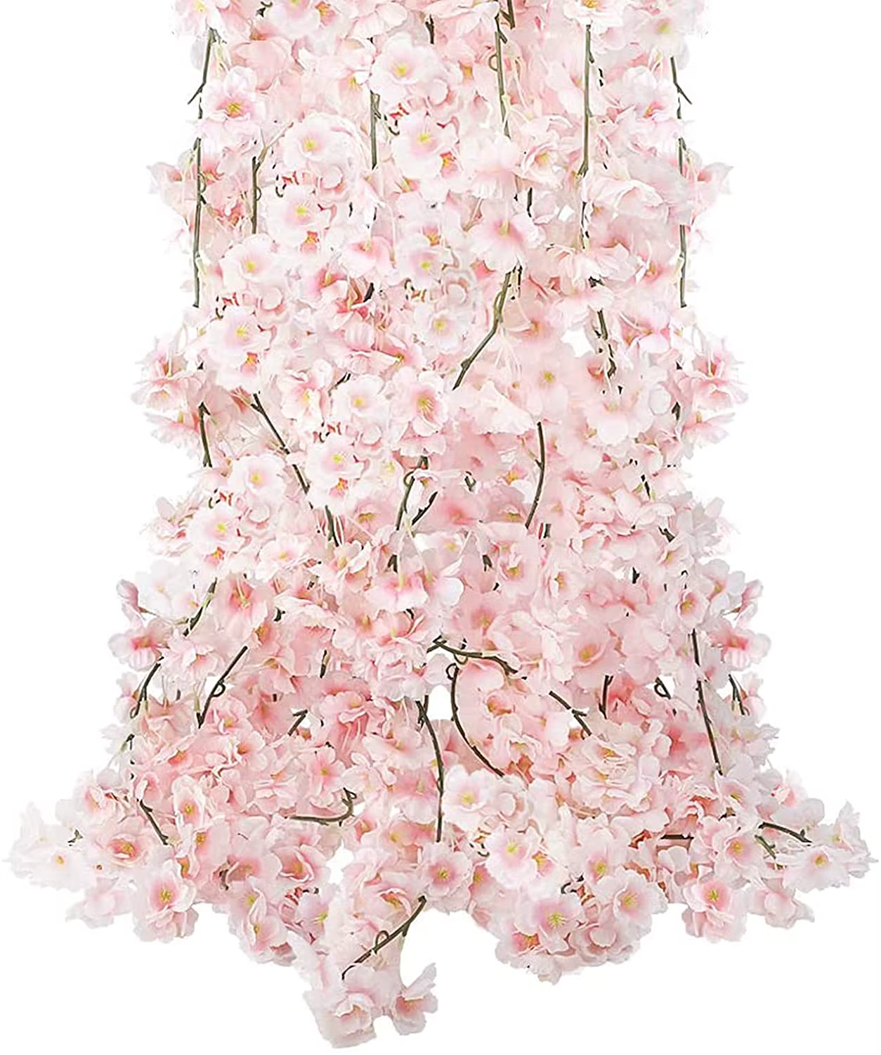 Guirlande de fleurs de cerisier artificielles