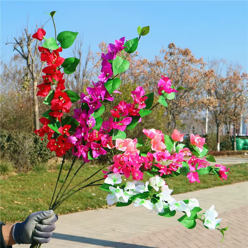 Fleur artificielle de simulation de fleur de prunier 78 cm