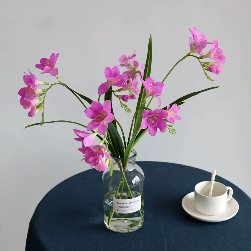 Fleur d'orchidée vanille artificielle