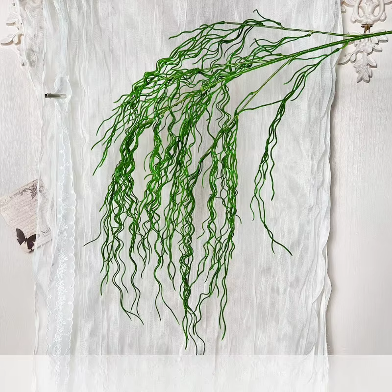 Décoration de mariage, plantes vertes artificielles