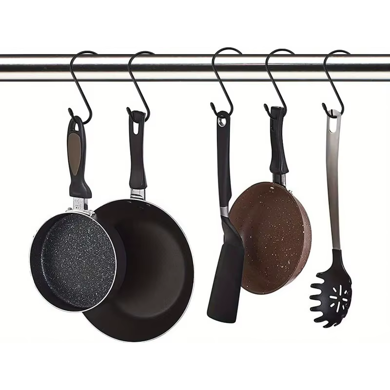 Crochets en S robustes pour suspendre des pots de cuisine