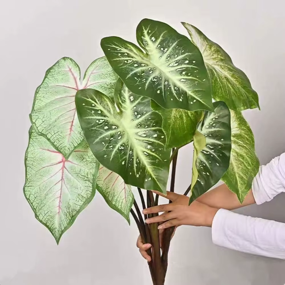 Feuilles de Calla artificielles en plastique