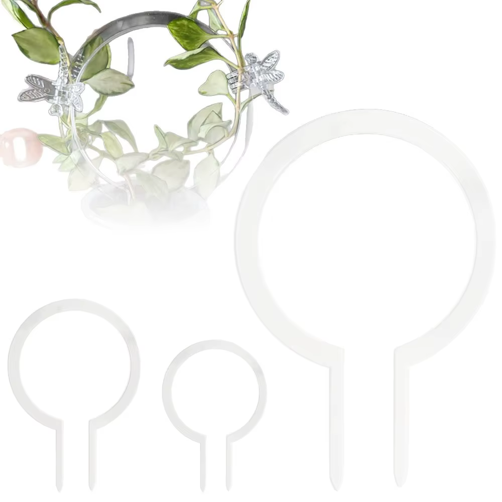 1 pièces petite plante transparente treillis en plastique