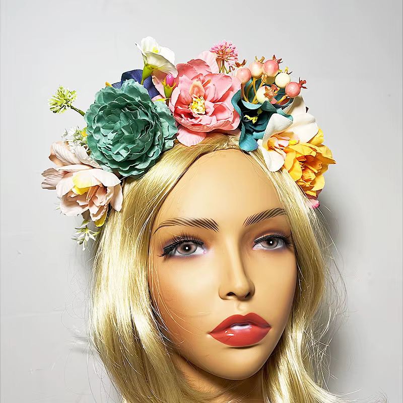 Couronne de fleurs mexicaines
