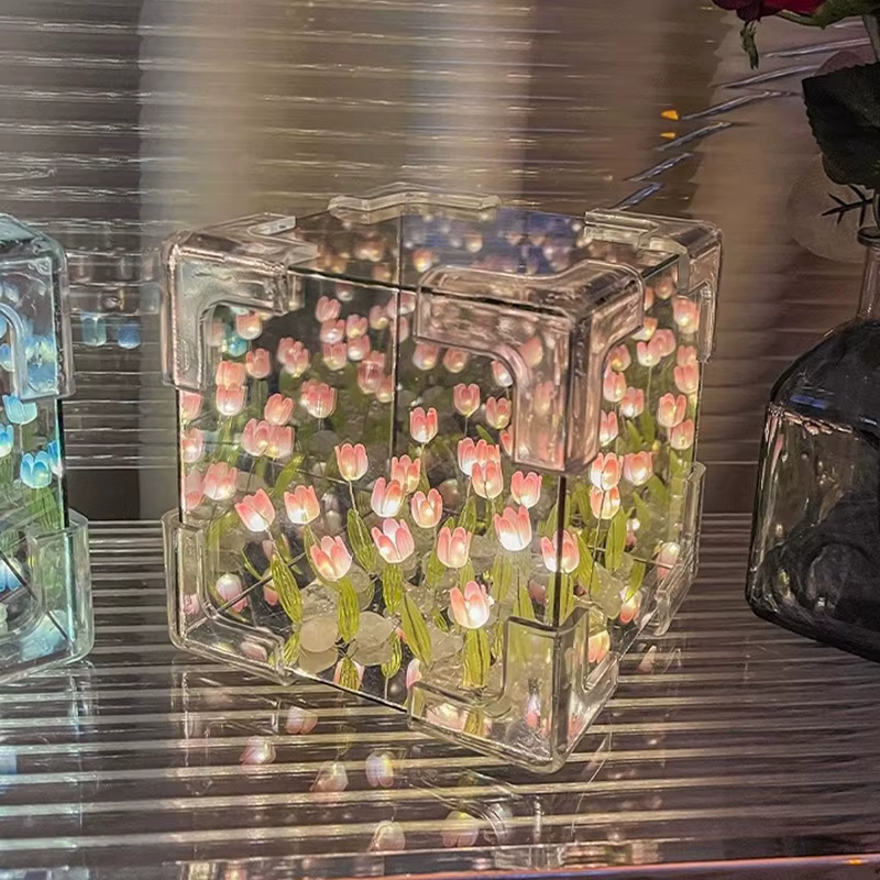 Bricolage 3D fleur mer LED