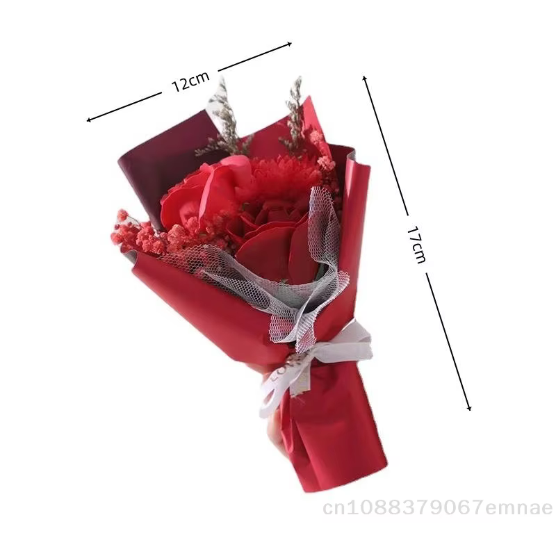 ZYAS]Bouquet de fleurs artificielles miniatures en savon