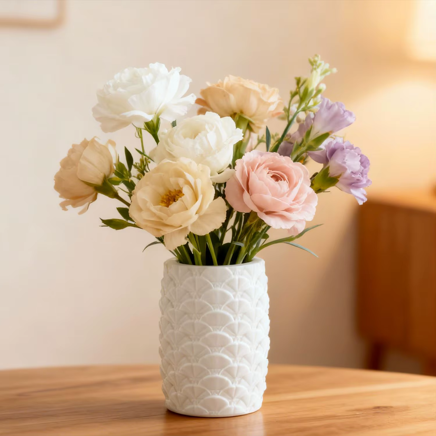 Moule en silicone DIY pour pot de fleurs en résine époxy à motifs de pétales