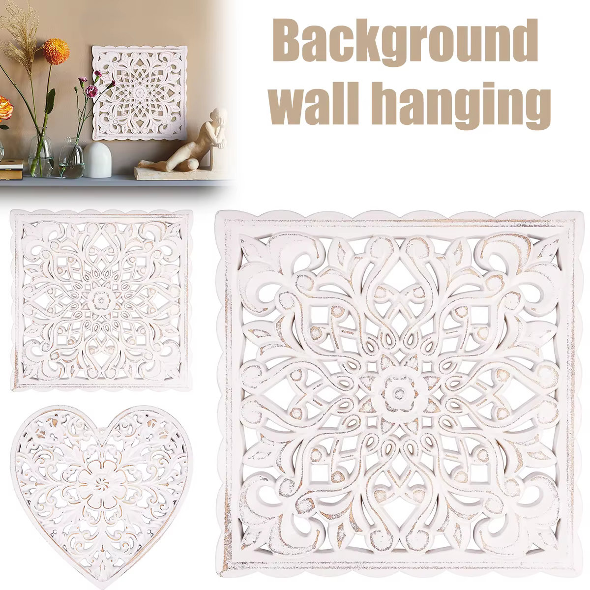 Décoration murale en bois