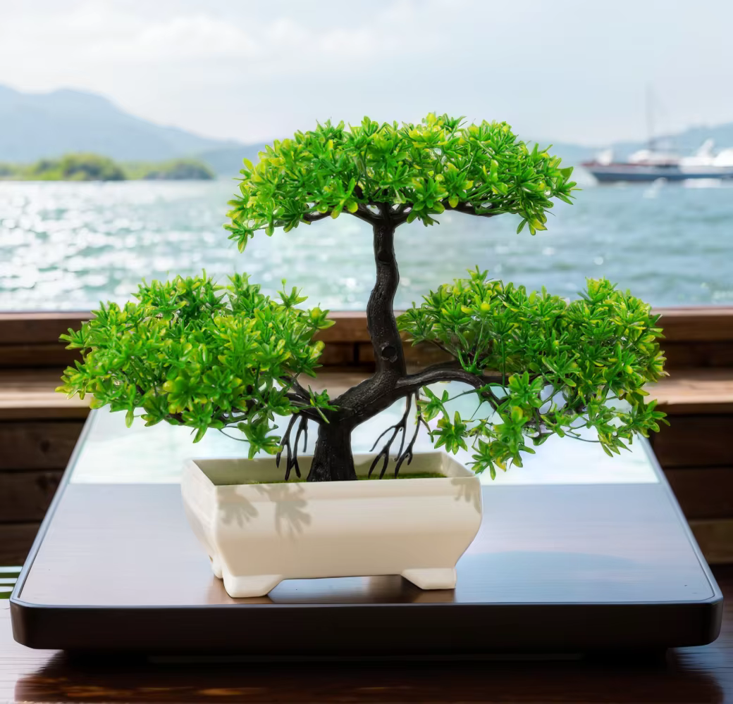 Plantes Artificielles Bonsaï en Pot