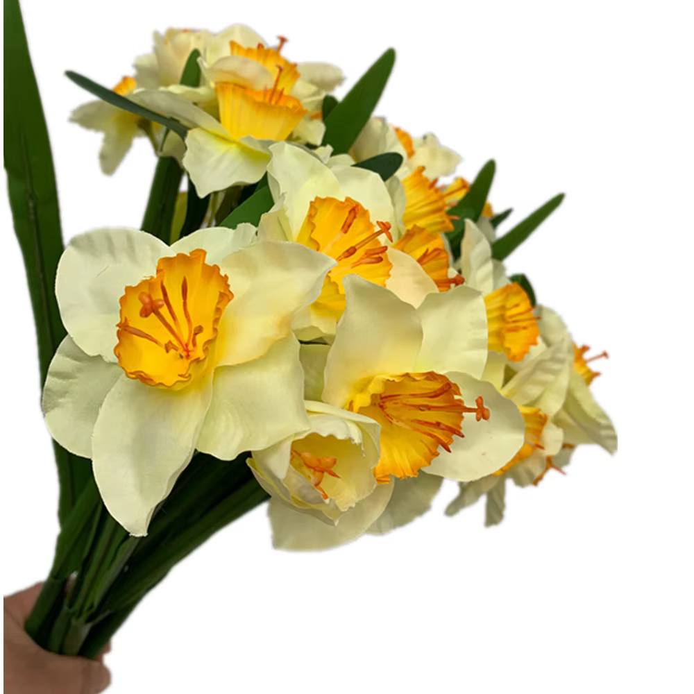 Une fleur de narcisse artificielle
