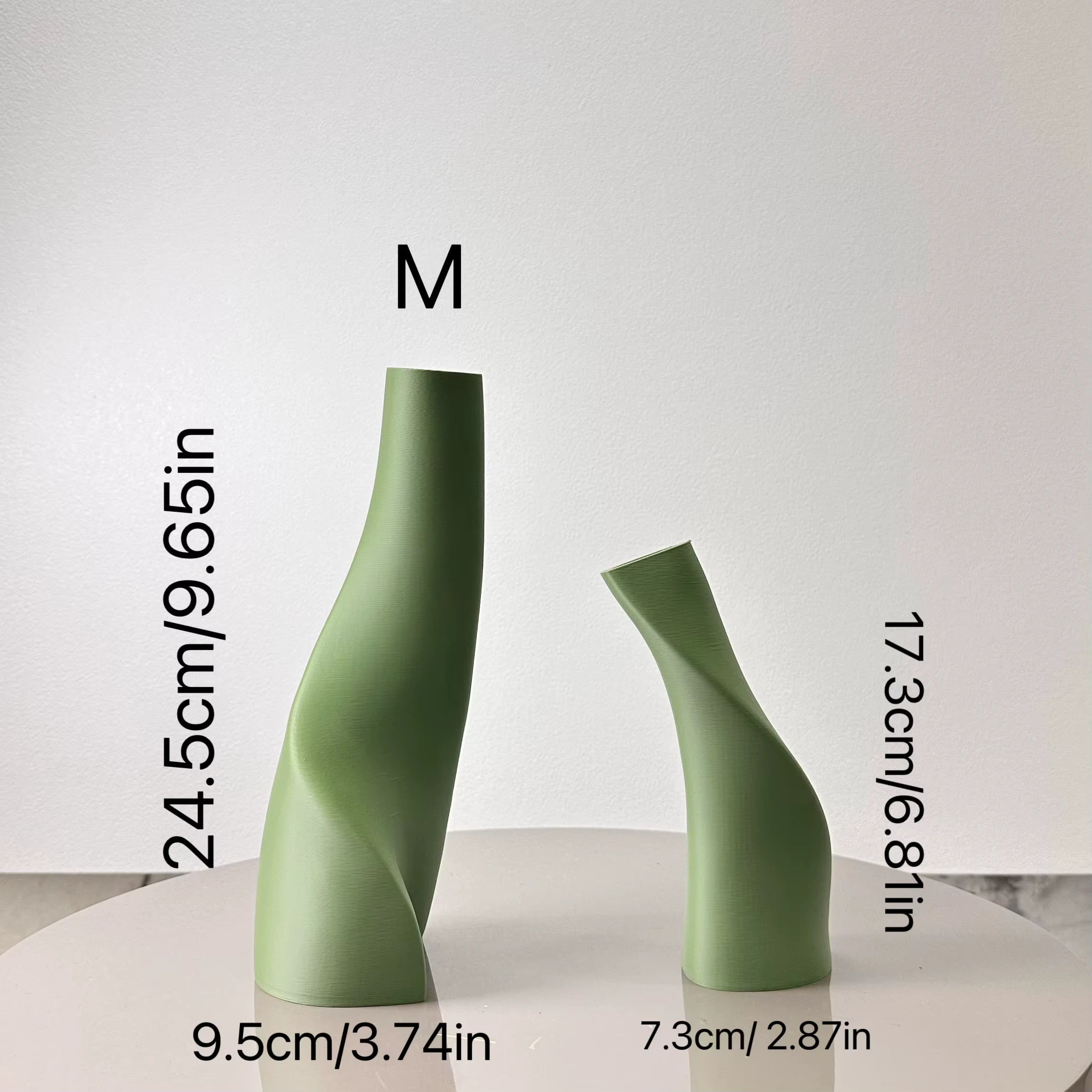 Ensemble de 2 pièces de Vase Double de forme spéciale