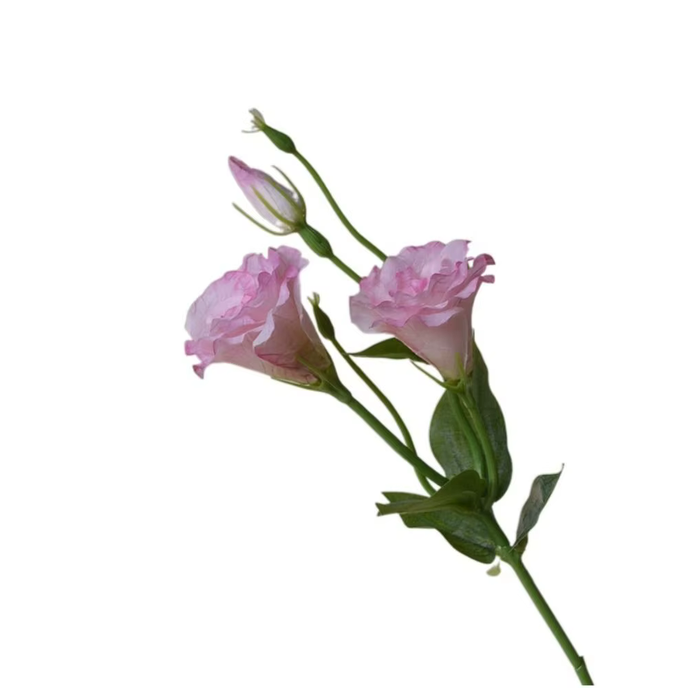 Fleurs artificielles Lisianthus au toucher réel