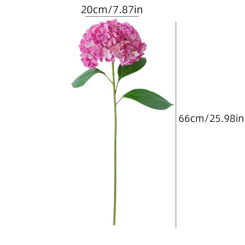 InjSimulation-Fleur d'hortensia de style européen