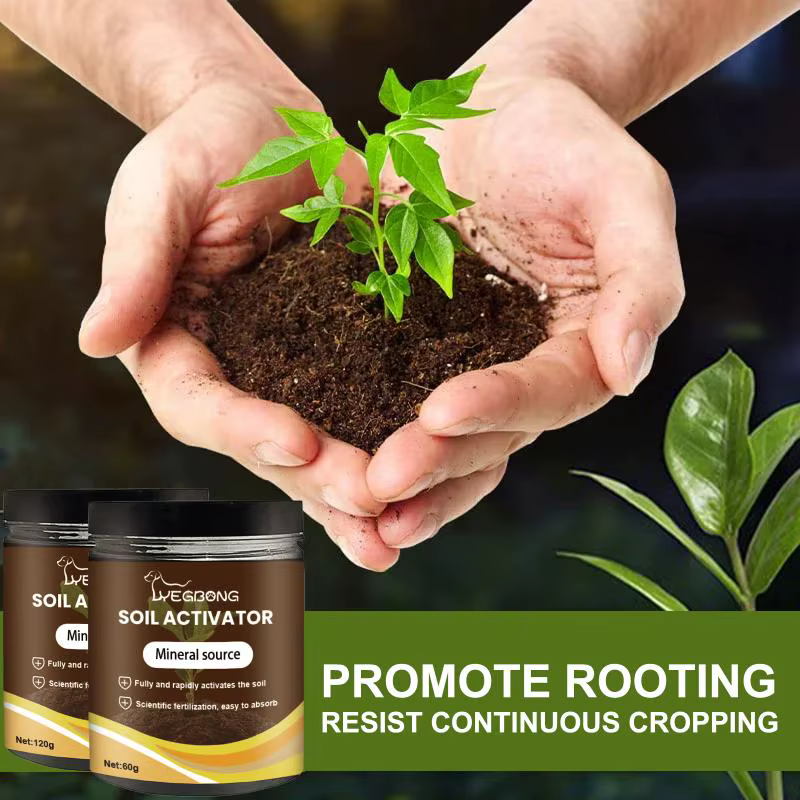 Activateur de sol, engrais pour plantes