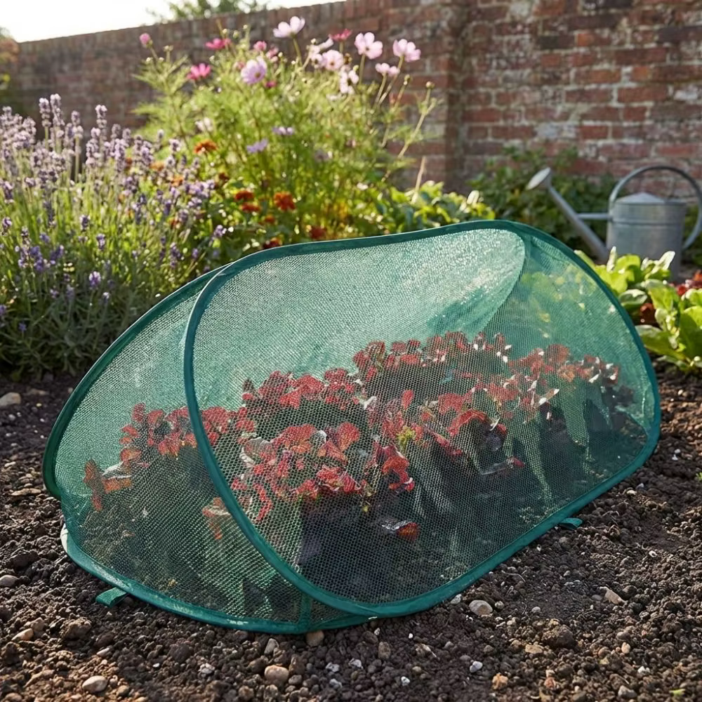 Filet de protection pliable pour plantes