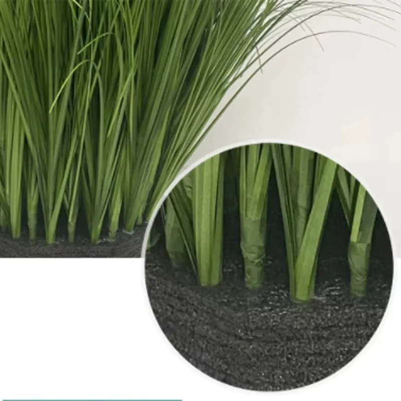 Fausse plante simulée oignon herbe bricolage pseudograss décoration de jardin Pot