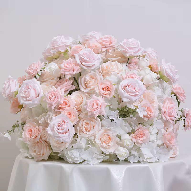 Boules d'hortensia élégantes en forme de Rose
