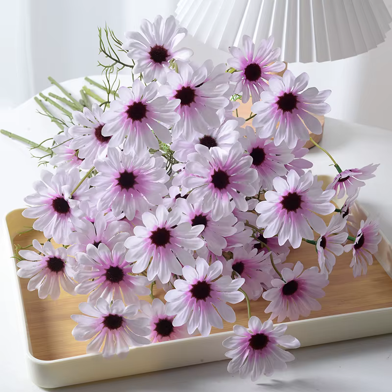 Fleurs artificielles pour la décoration